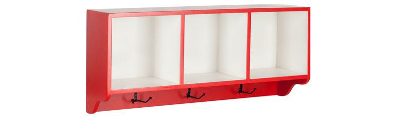 Alice Wall Shelf With Storage Compartments