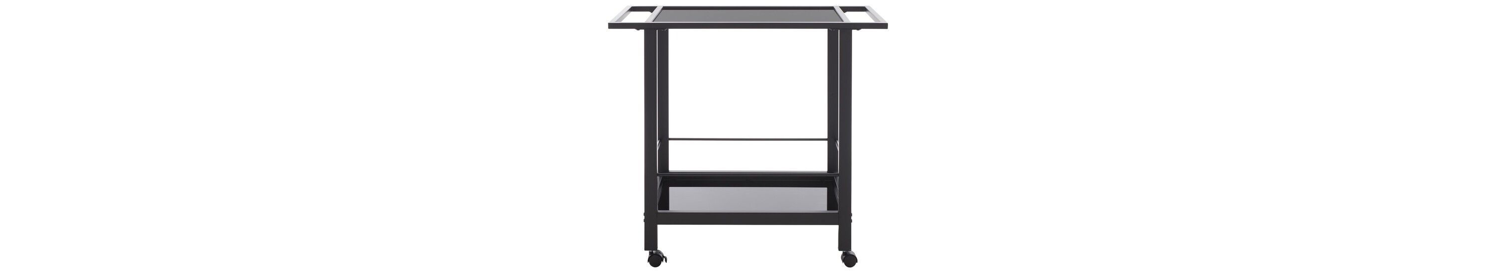 Gaelle 2 Tier Bar Cart With Handles