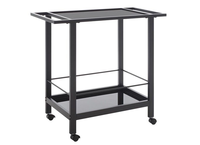 Gaelle 2 Tier Bar Cart With Handles