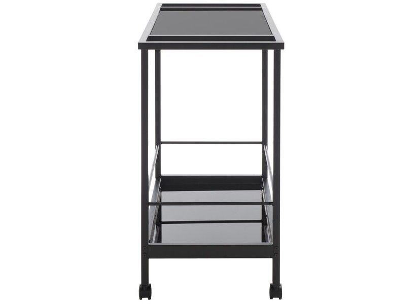 Gaelle 2 Tier Bar Cart With Handles