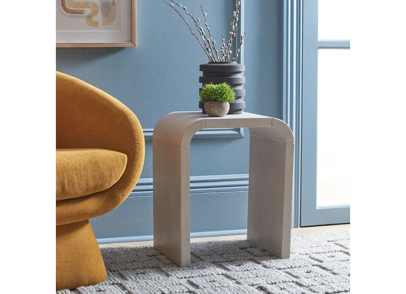 Liasonya Curved Accent Table