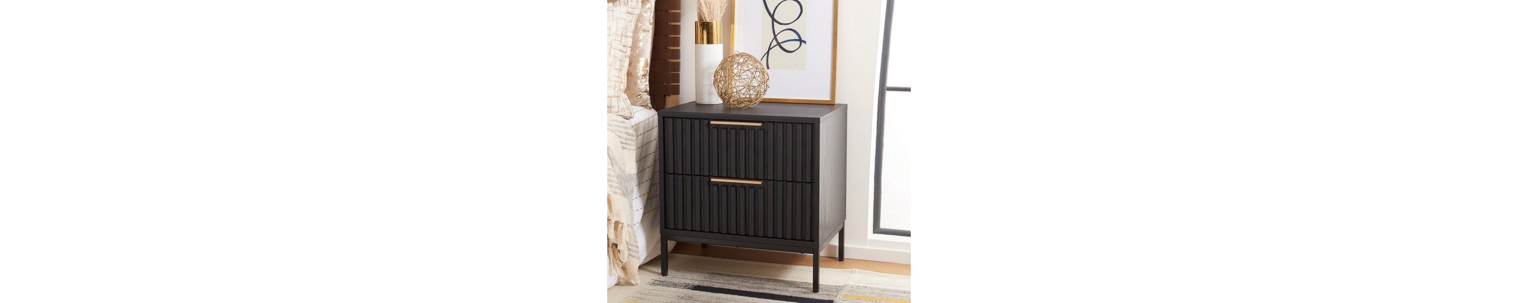 Lylia 2 Drawer Nightstand