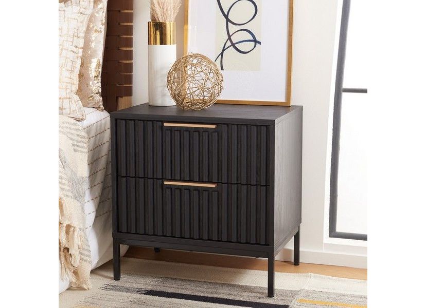 Lylia 2 Drawer Nightstand