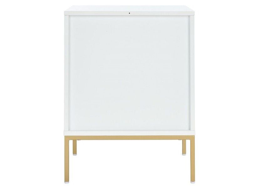 Zadie 2 Drawer Rattan Nightstand