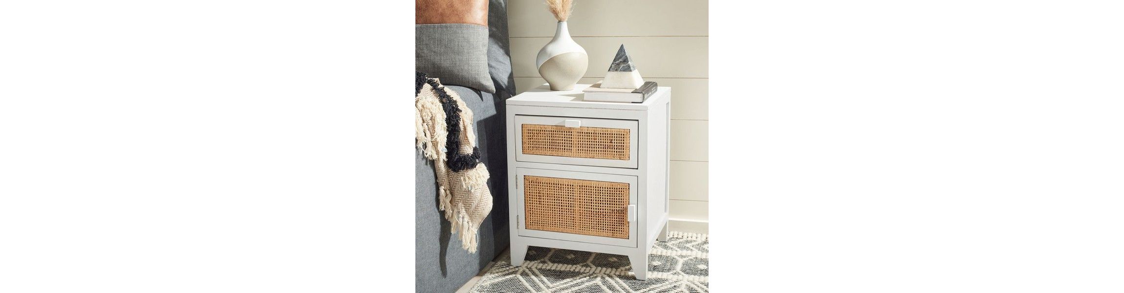 Devon 1 Drawer 1 Door Nightstand