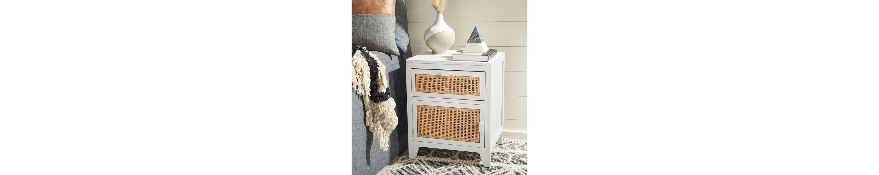 Devon 1 Drawer 1 Door Nightstand