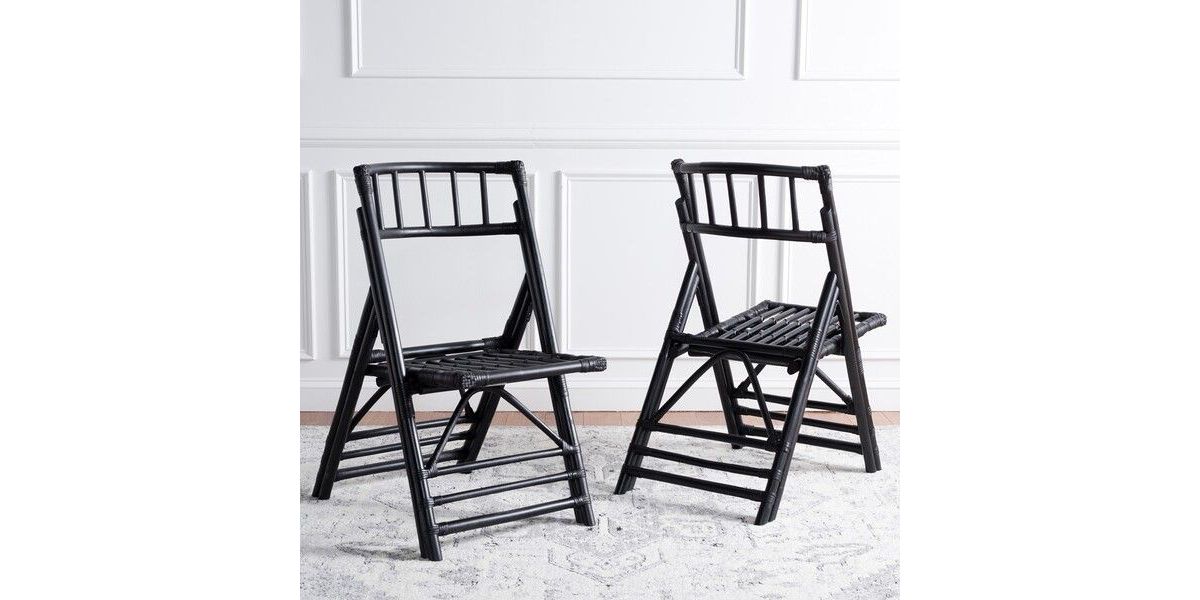 Maja Rattan Folding Accent Chair