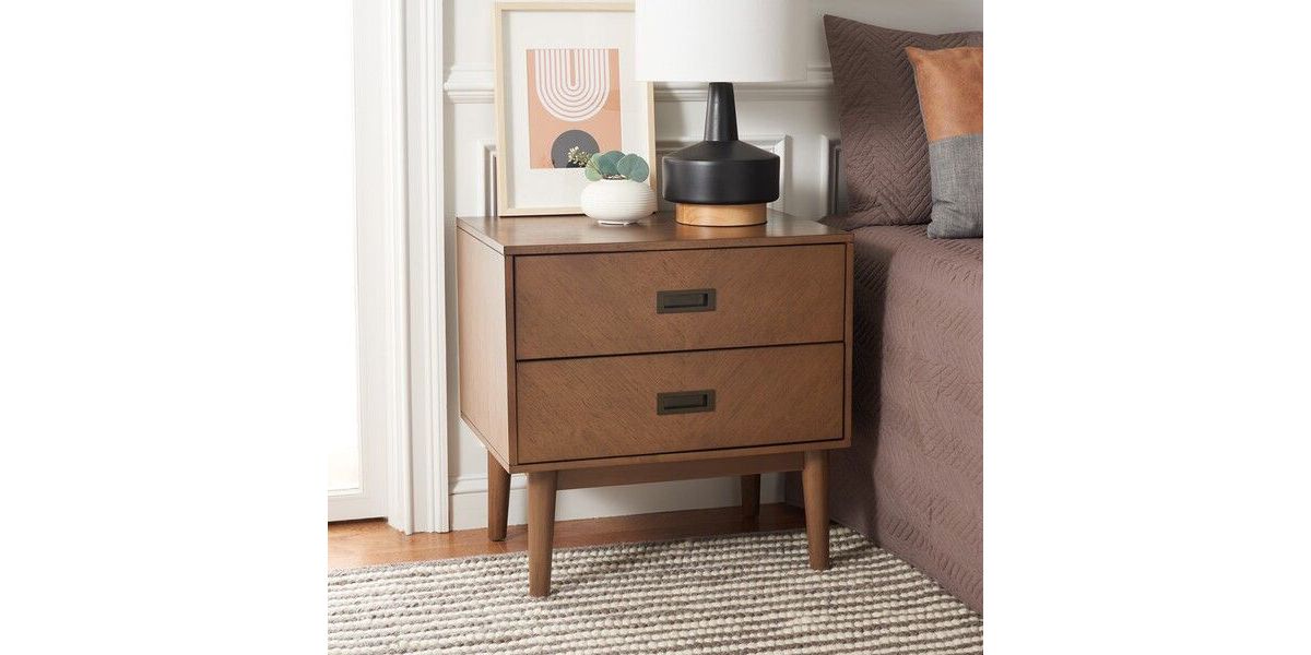 Donald 2 Drawer Nightstand