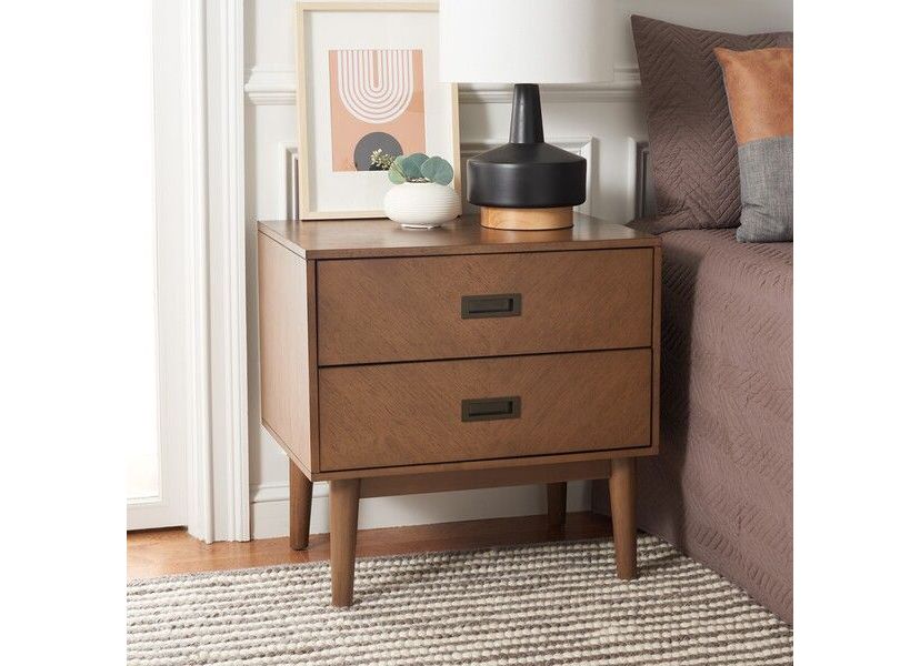Donald 2 Drawer Nightstand