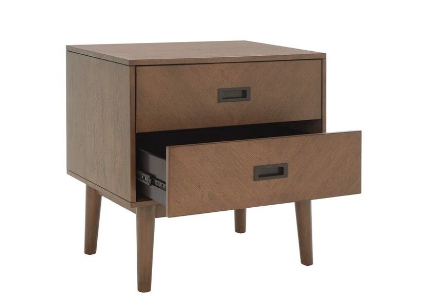 Donald 2 Drawer Nightstand