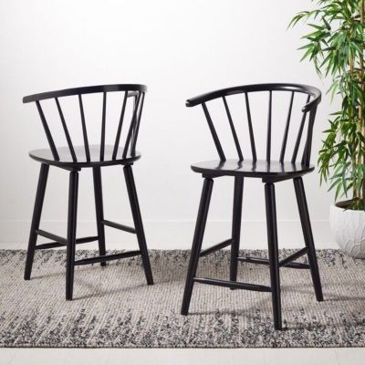 Safavieh Blanchard Counter Stool, Black