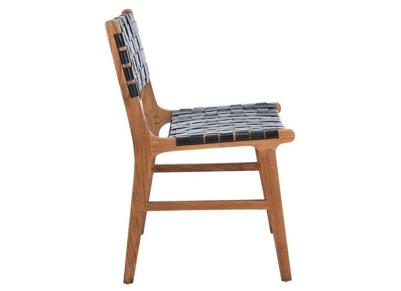 Taika Woven Leather Dining Chair
