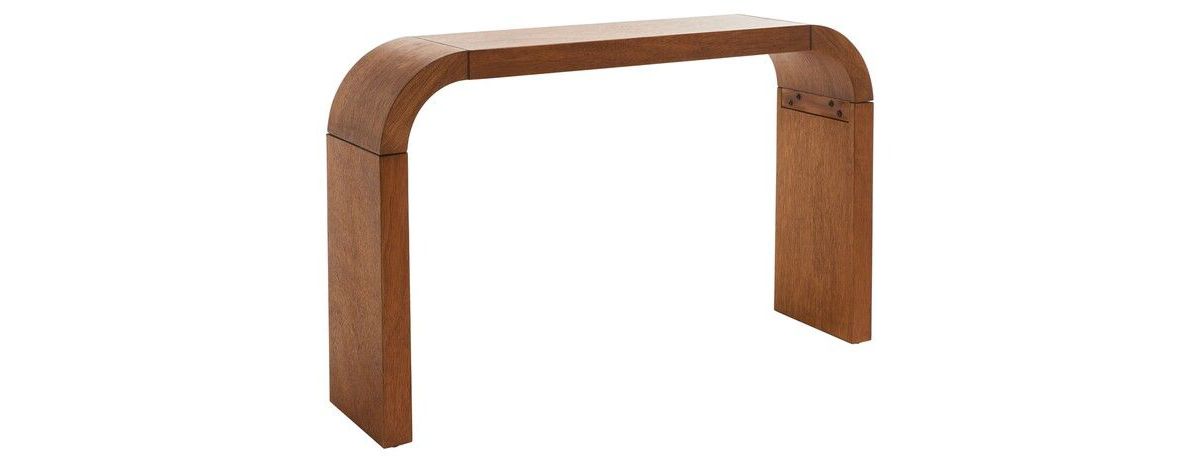 Liasonya Curved Console Table