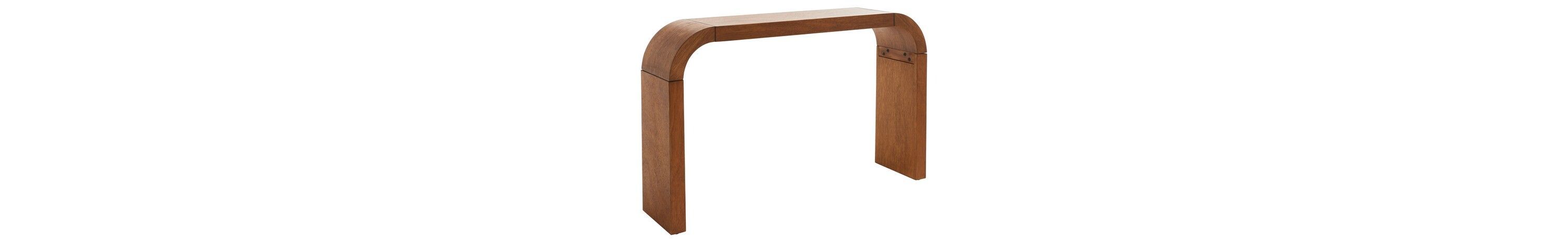 Liasonya Curved Console Table