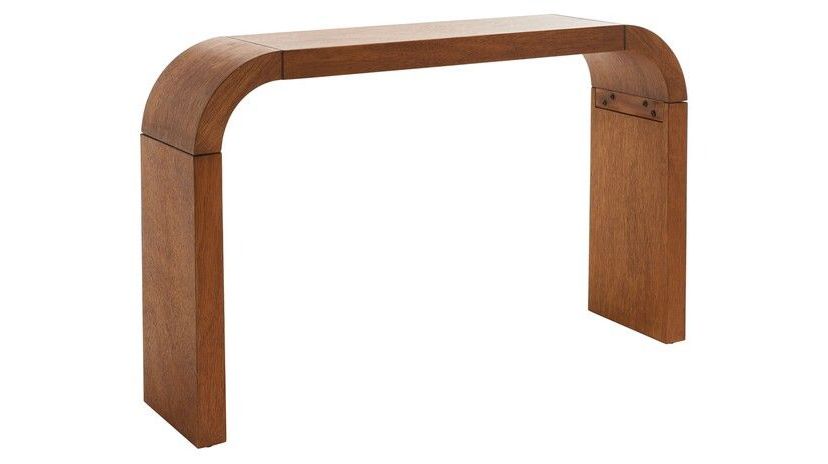 Liasonya Curved Console Table