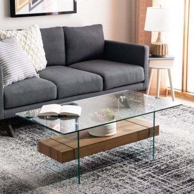 Safavieh Kayley Glass Coffee Table