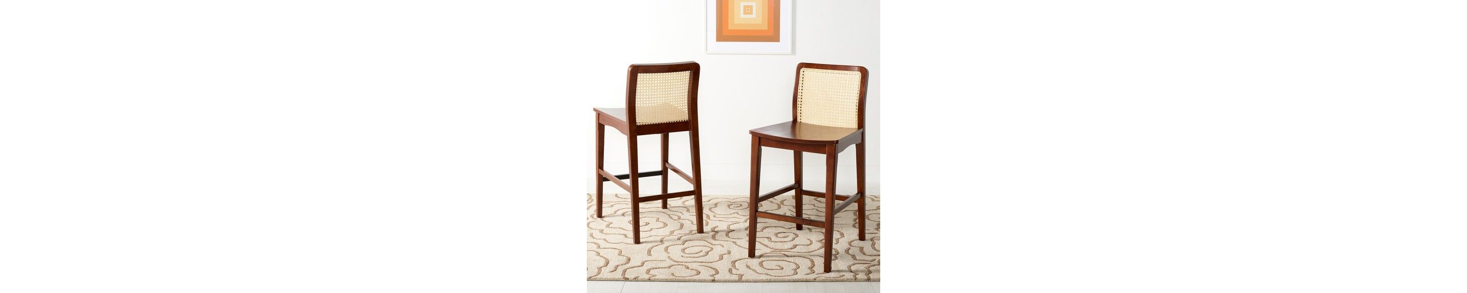 Benicio Rattan Counter Stool