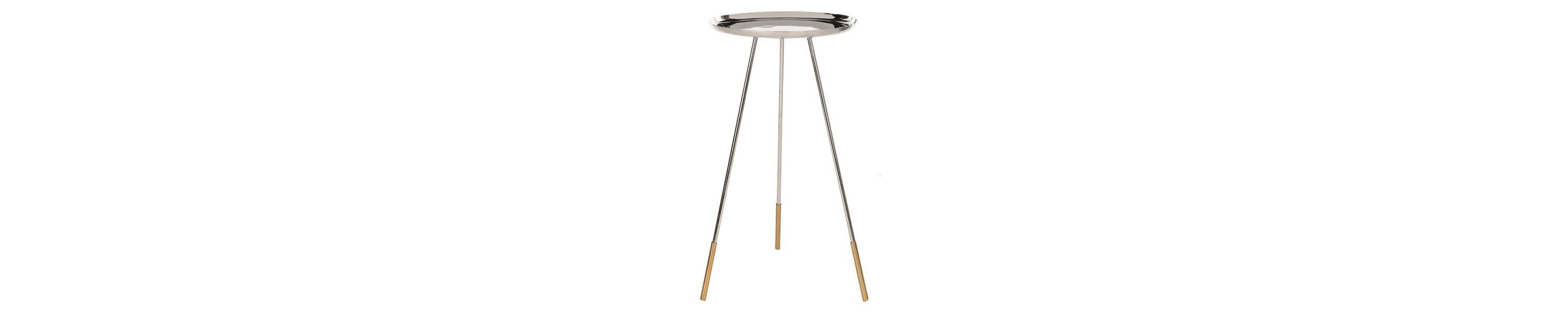 Calix Tri Leg Contemporary Glam Side Table