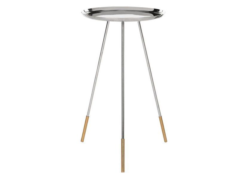 Calix Tri Leg Contemporary Glam Side Table