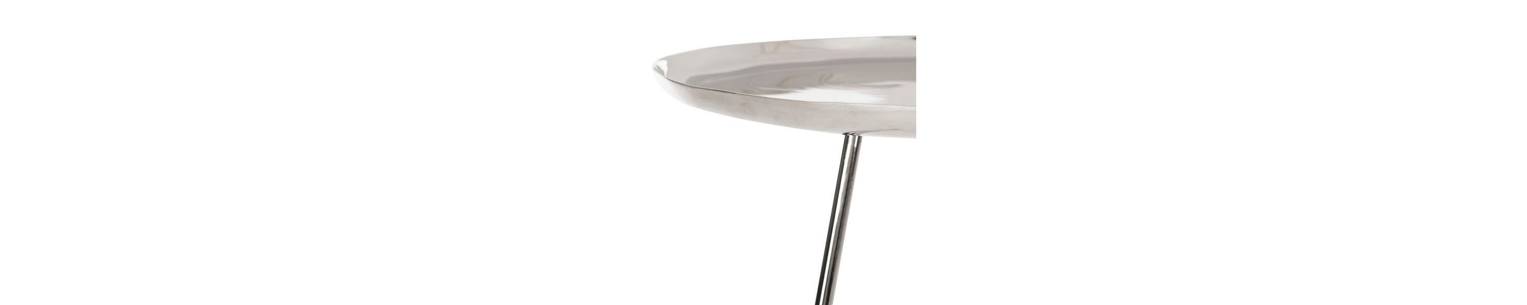 Calix Tri Leg Contemporary Glam Side Table