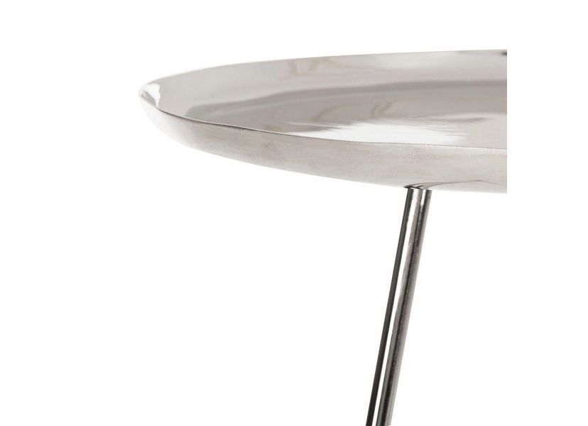 Calix Tri Leg Contemporary Glam Side Table