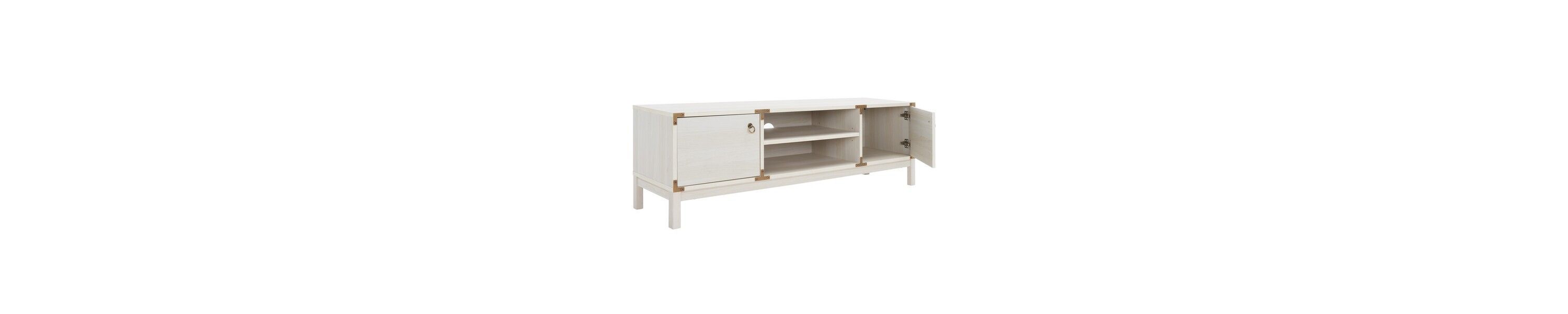 Galio 2 Door 2 Shelf Media Stand