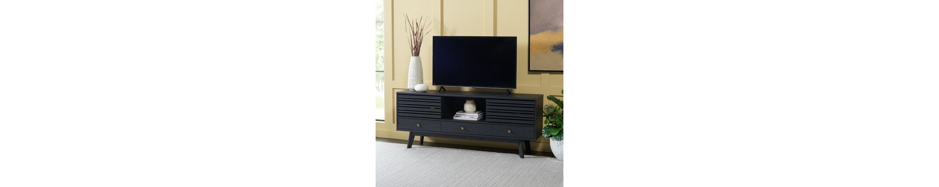 Alatar 3 Drawer 1 Shelf Media Stand