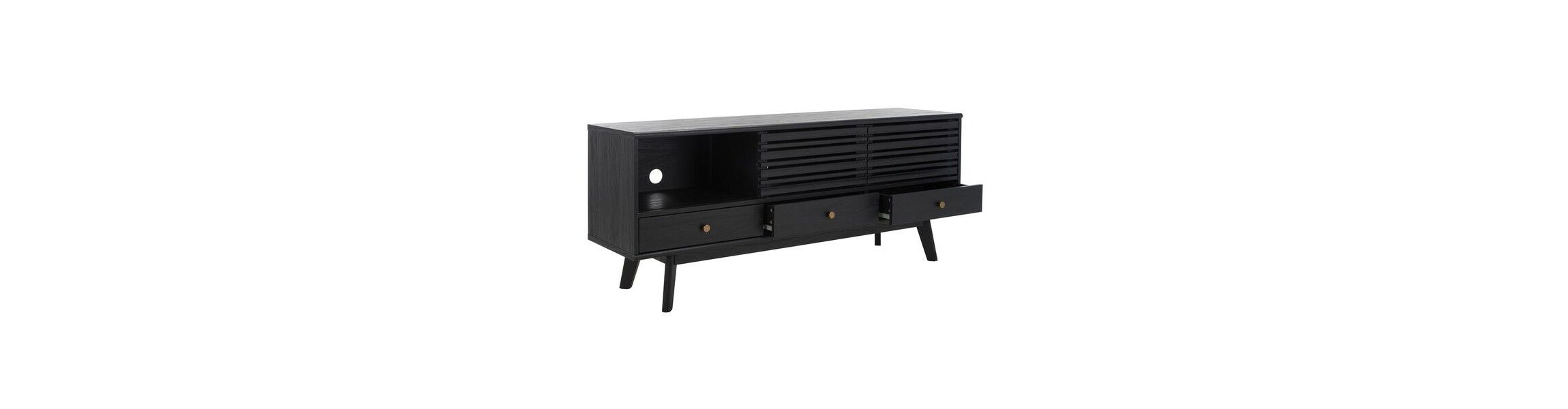 Alatar 3 Drawer 1 Shelf Media Stand