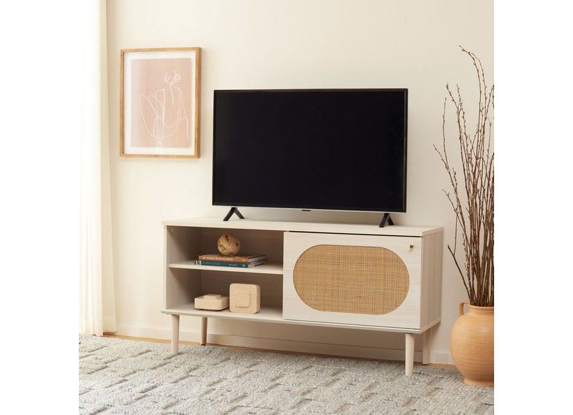 Claude 1 Door 2 Shelf Media Stand
