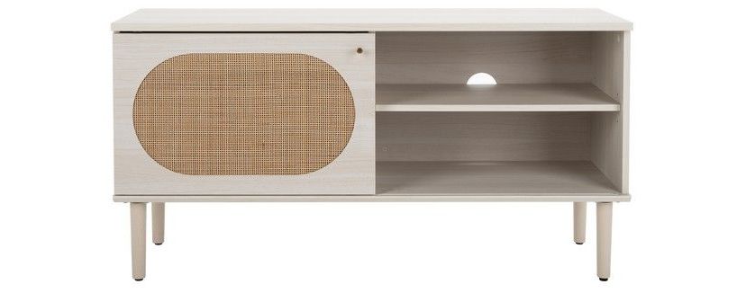 Claude 1 Door 2 Shelf Media Stand