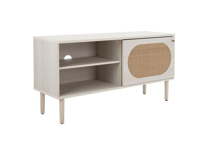 Claude 1 Door 2 Shelf Media Stand