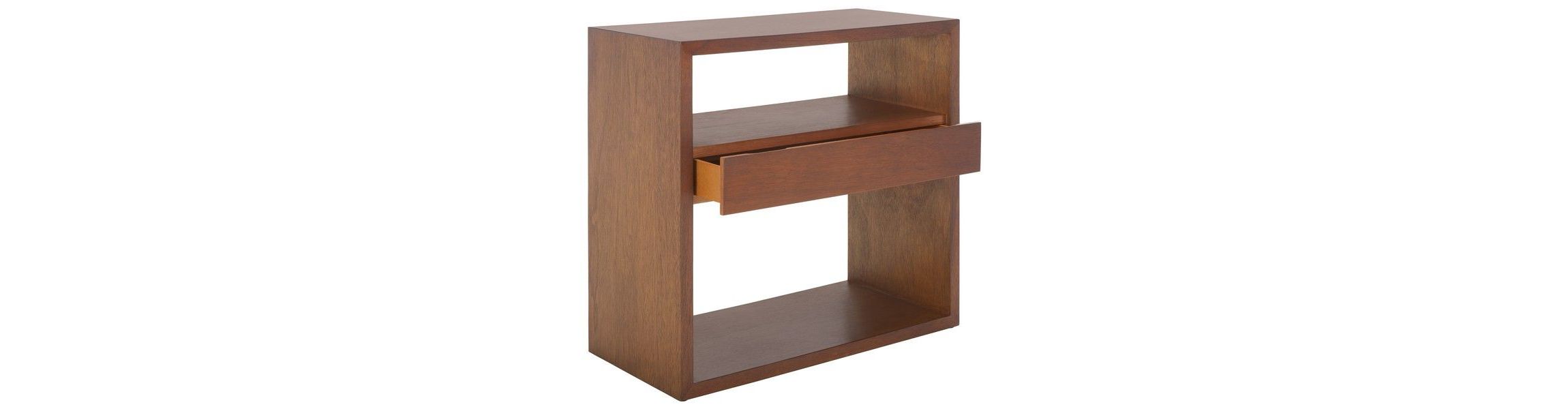 Munson 2 Shelf 1 Drawer Console Table