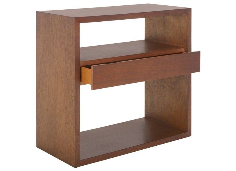 Munson 2 Shelf 1 Drawer Console Table