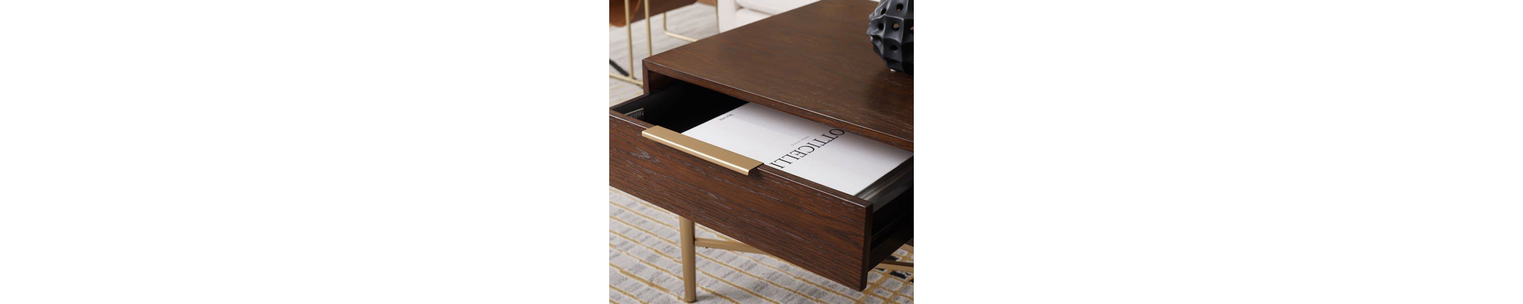 Pierre 2 Drawer Coffee Table