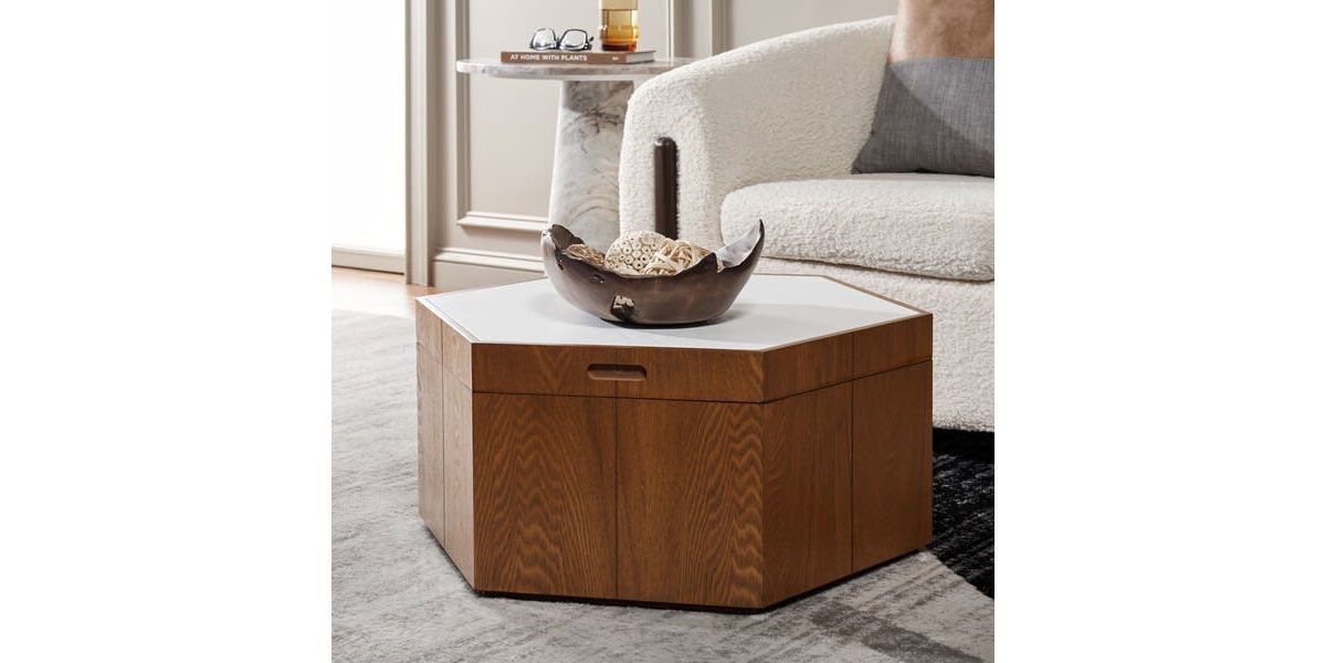 Rafaela Hexagon Coffee Table