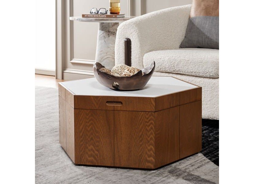 Rafaela Hexagon Coffee Table