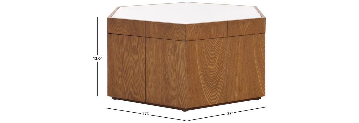 Rafaela Hexagon Coffee Table