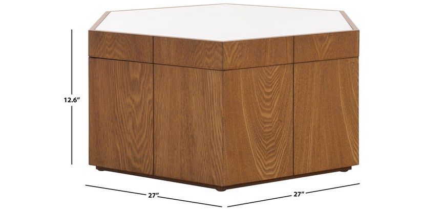 Rafaela Hexagon Coffee Table