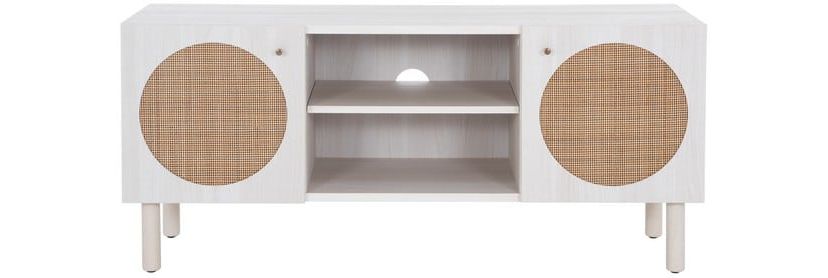 Ophelia 2 Door 2 Shelf Media Stand