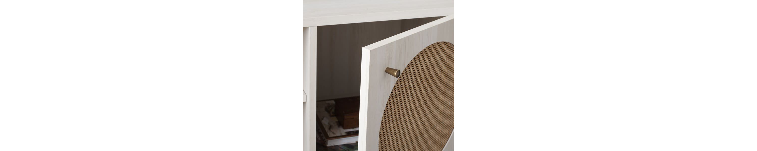 Ophelia 2 Door 2 Shelf Media Stand