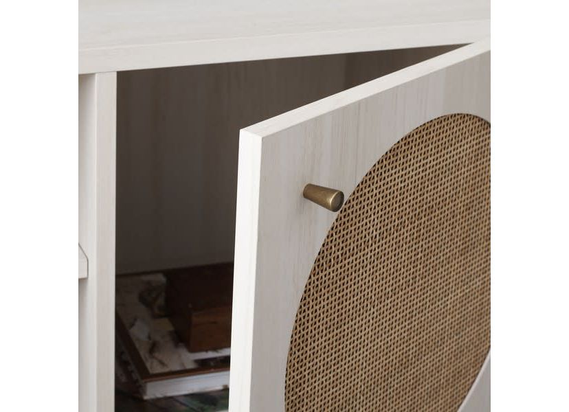 Ophelia 2 Door 2 Shelf Media Stand