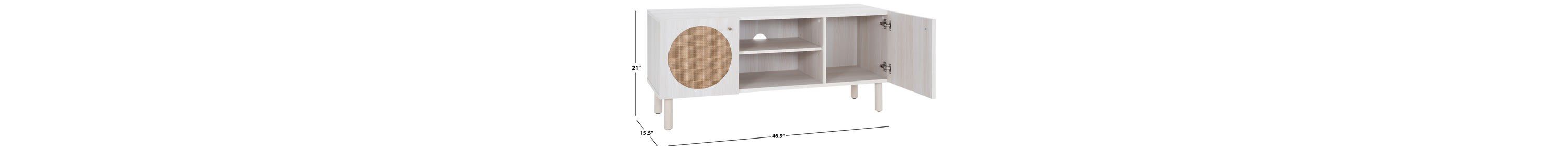 Ophelia 2 Door 2 Shelf Media Stand