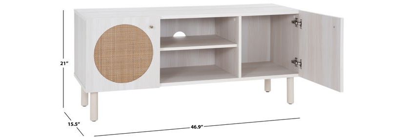 Ophelia 2 Door 2 Shelf Media Stand