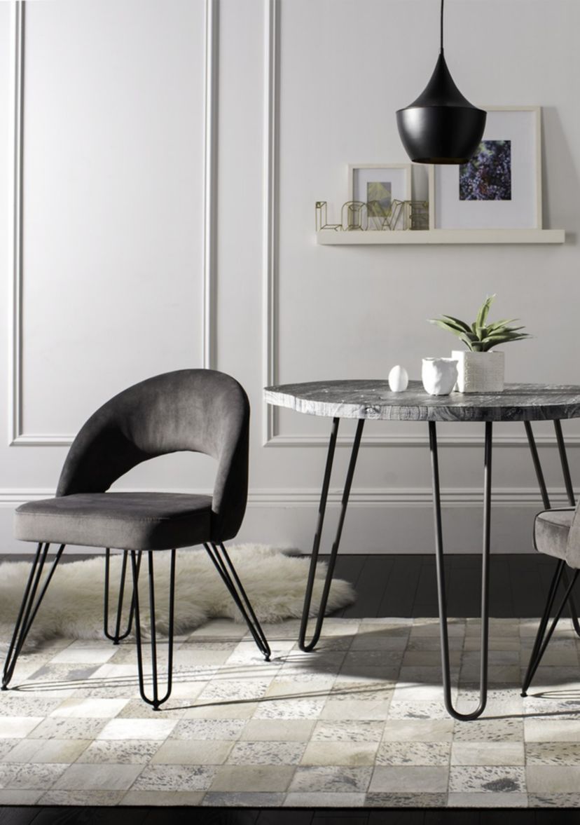 Set of 2 Jora Retro Side Chairs 