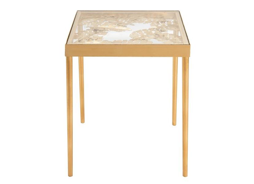 Leilani Palm Leaf Side Table