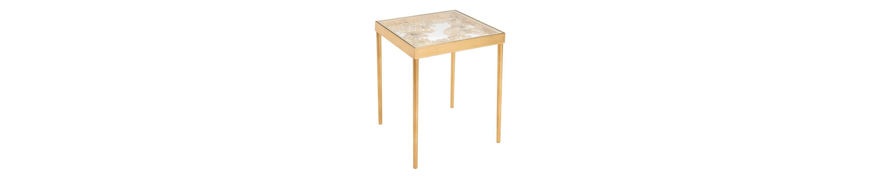Leilani Palm Leaf Side Table