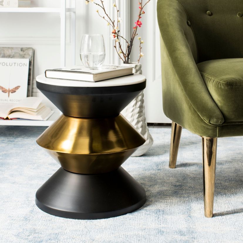 Azizi Stone Side Table