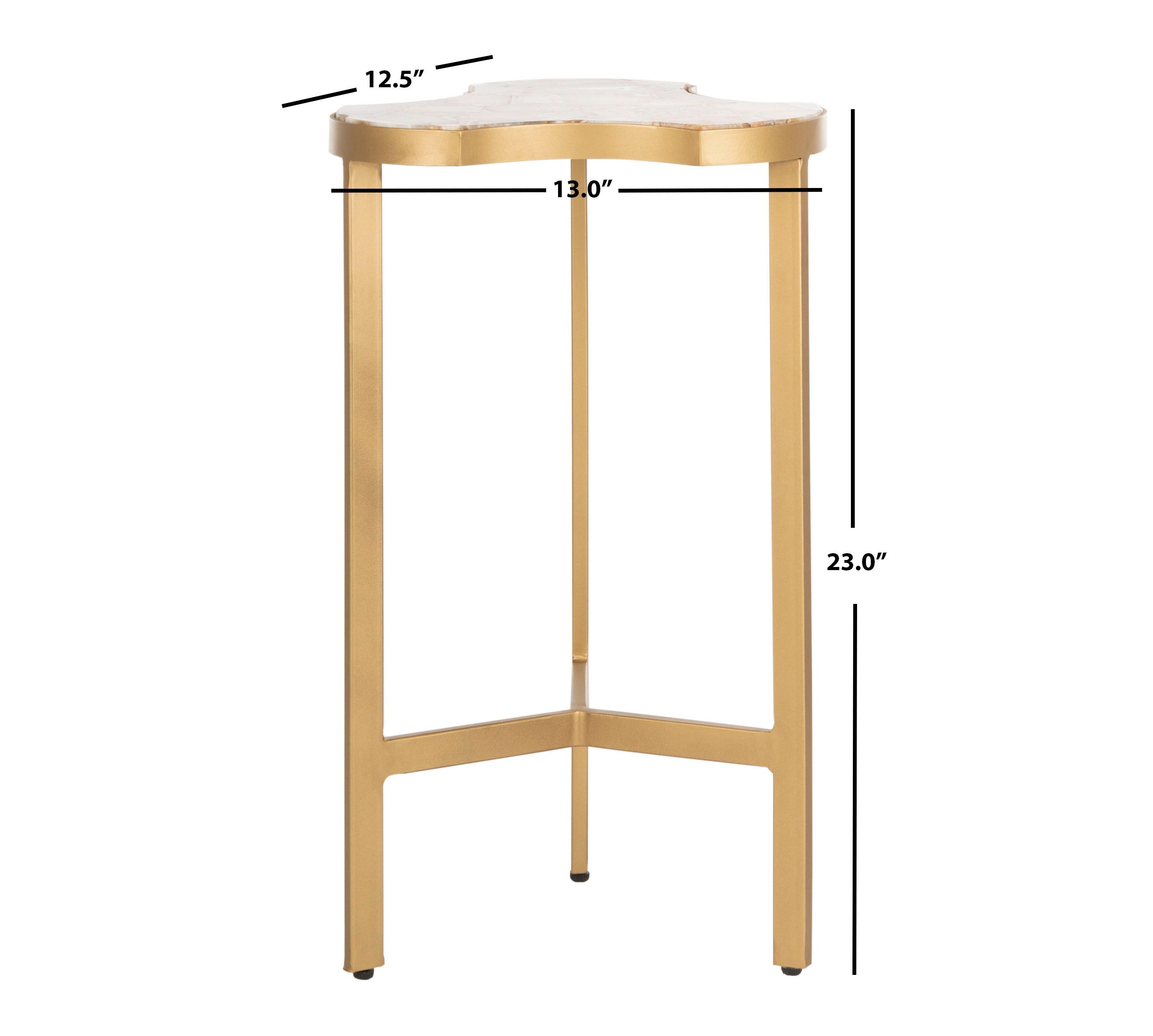 Suki Agate Tripod Table