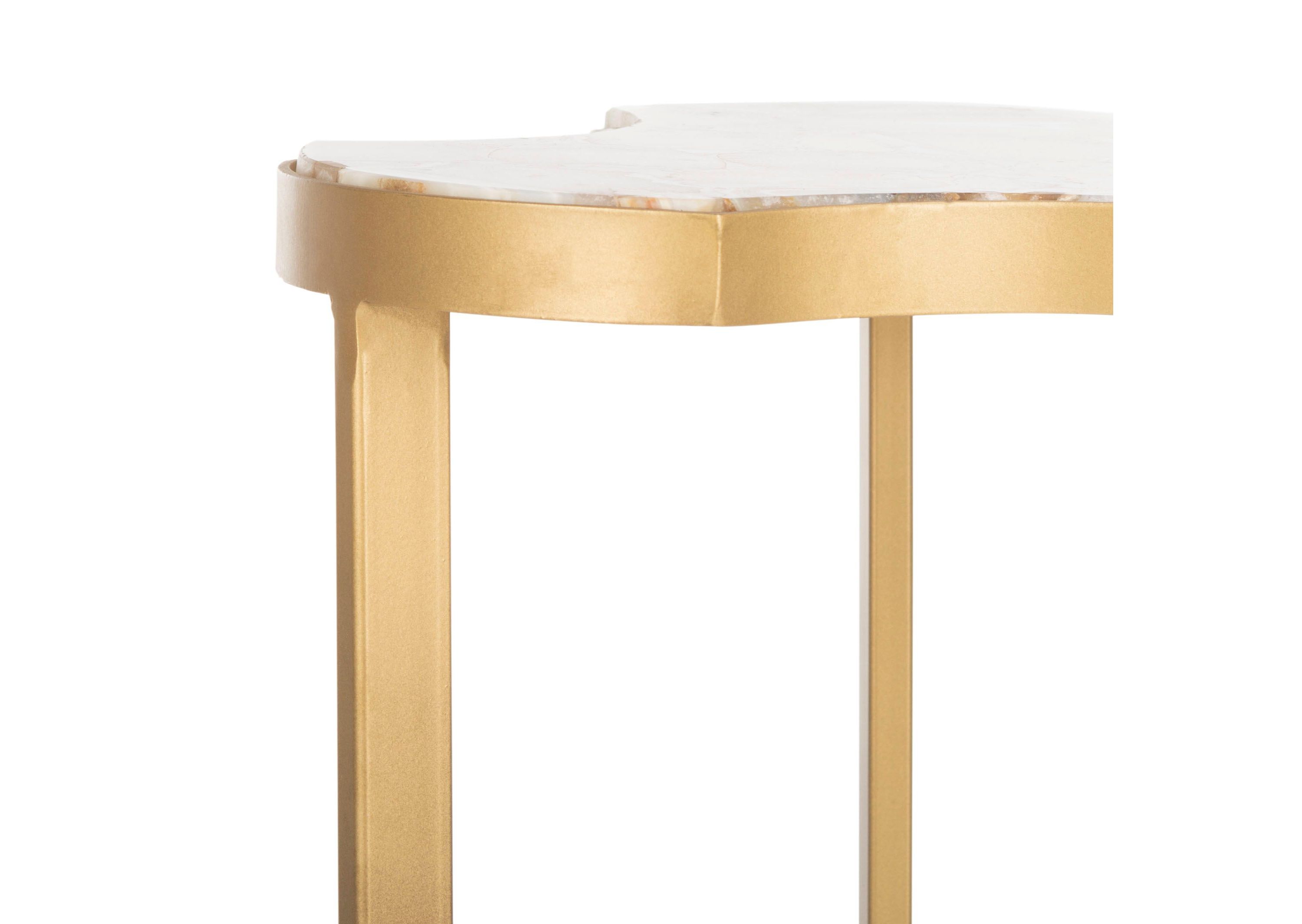 Suki Agate Tripod Table