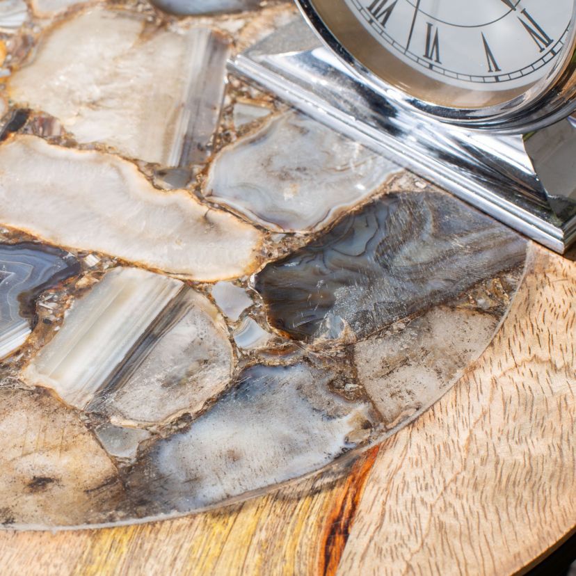 Lumi Agate Accent Table